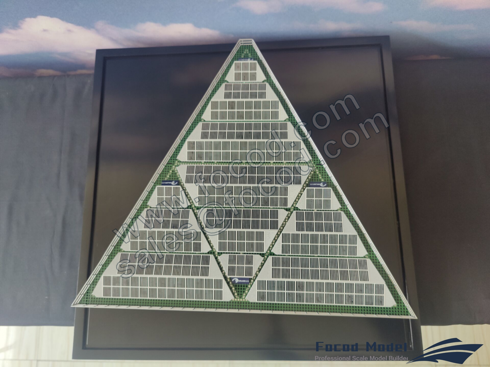 customized model of Offshore Solar plant